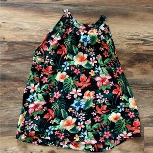 Tropical Floral Women's Tank Top